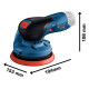 Эксцентриковая аккумуляторная шлифмашина Bosch GEX 12V-125 (0601372101)