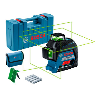 Линейный лазерный нивелир Bosch Professional GLL 3-80 G (0601063Y00)