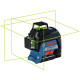 Линейный лазерный нивелир Bosch Professional GLL 3-80 G (0601063Y00)