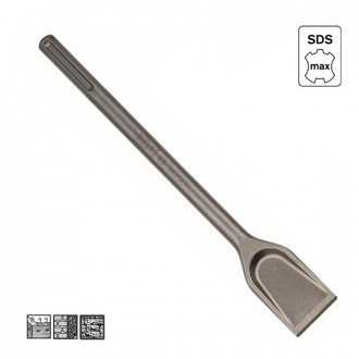 Плоское самозаточное зубило Bosch SDS-max, 350x50 мм