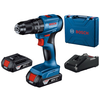Аккумуляторная Ударная дрель-шуруповерт Bosch Professional GSB 185-LI (06019K3100)