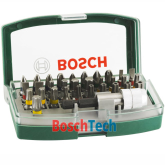 Набір біт Bosch, 32 шт + тримач (2607017063)