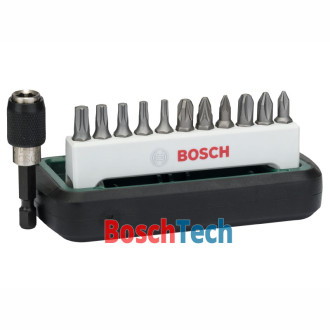 Набір біт Bosch Standard, 12 шт + тримач (2608255993)