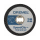 Круги отрезные для пластмасс Dremel SpeedClic SC476 (5 шт)