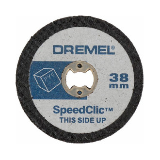 Круги відрізні для пластмас Dremel SpeedClic SC476 (5 шт)