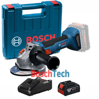 Акку. Угловая шлифмашина Bosch Professional GWS 18V-8
