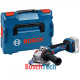 Акум. Кутова шліфмашина Bosch Professional GWS 18V-11 S L-BOXX (Без Акум. і ЗП)