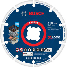 Алмазный круг Bosch EXPERT Diamond Metal Wheel X-LOCK, 125 мм (2608900533)